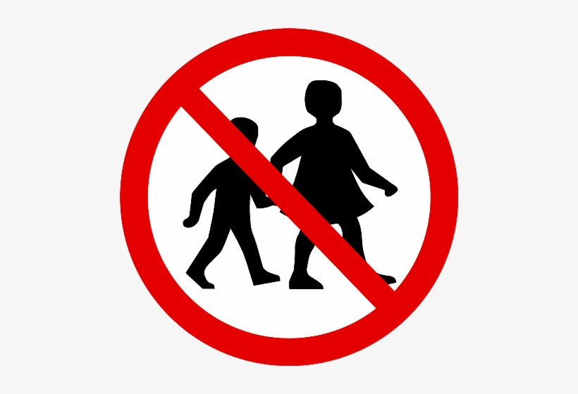 I Was Very Interested In A Recent News Story From Maryland, - No Children Sign, transparent png download