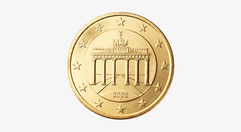 50 Cent Coin De Serie 1 - German Euro, transparent png download