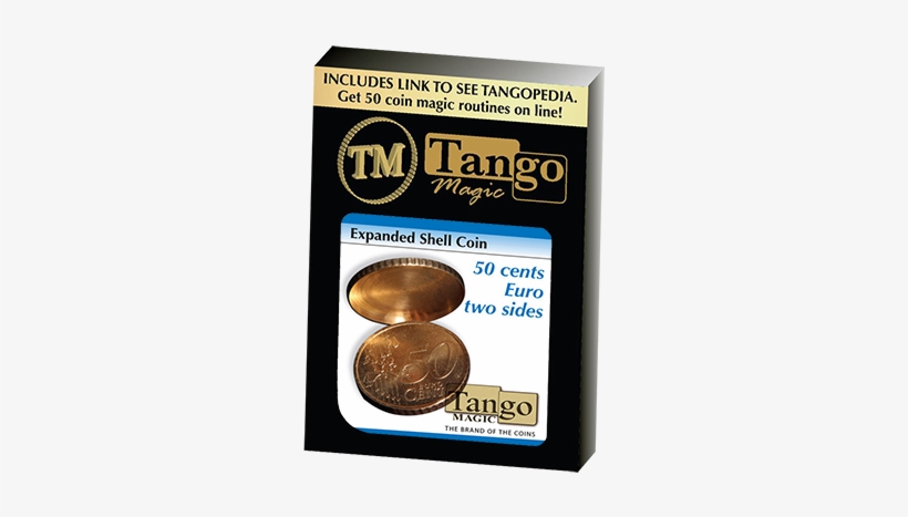Expanded Shell Coin 50 Cent Euro By Tango - Expanded Shell Coin 50 Cent Euro (two Sides) By Tango, transparent png download