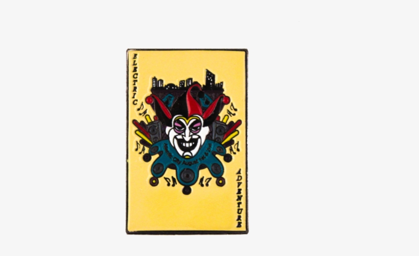 Joker Card Electric Adventure Hat Pin - Hat, transparent png download