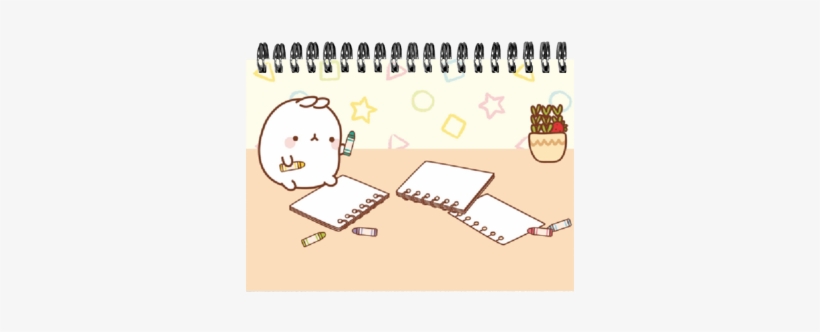 Блокнот "molang" - Bunny Molang, transparent png download