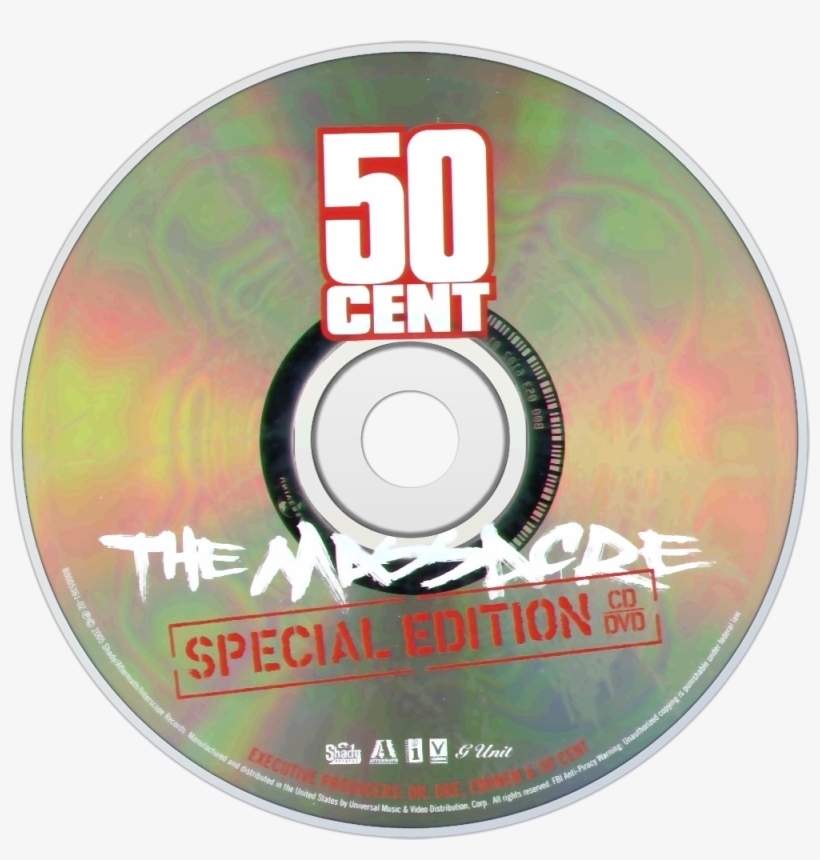 50 Cent The Massacre Special Edition Dvd, transparent png download