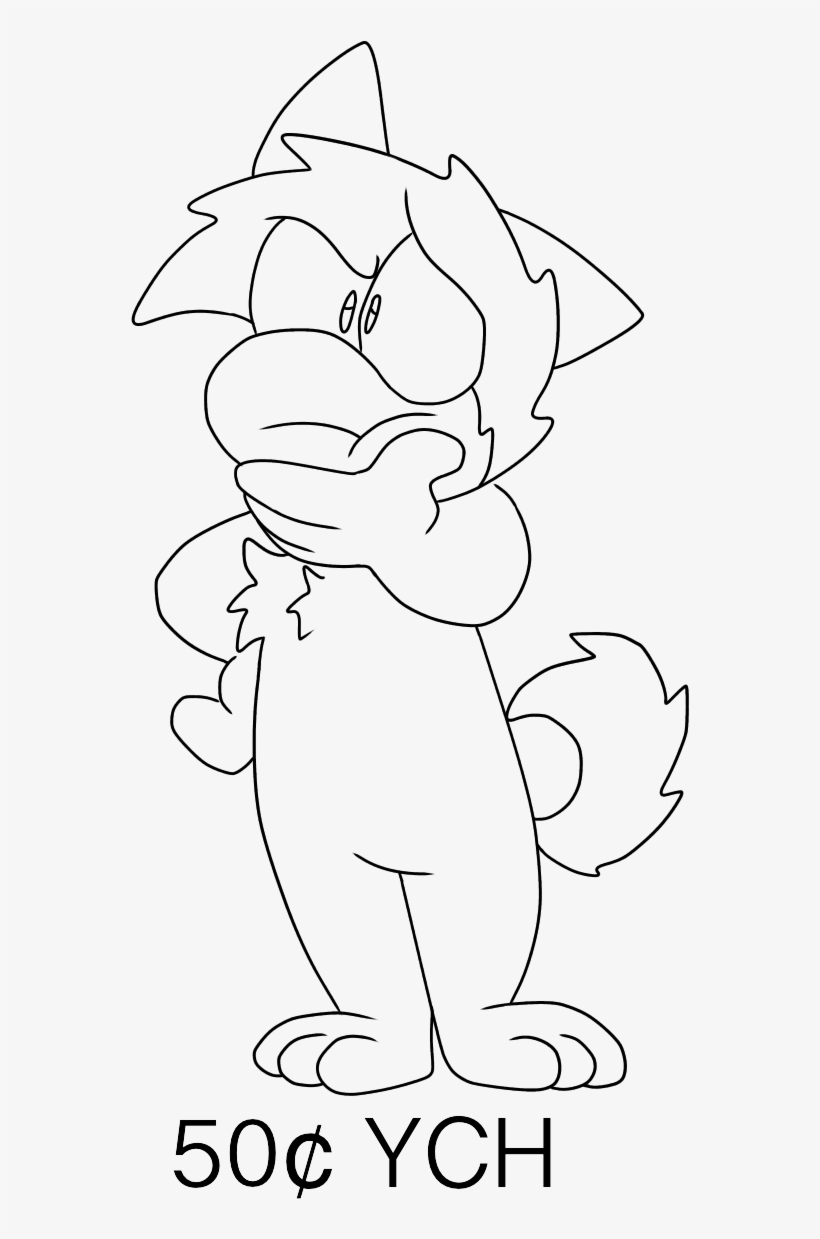 50 Cent Ych - Line Art, transparent png download
