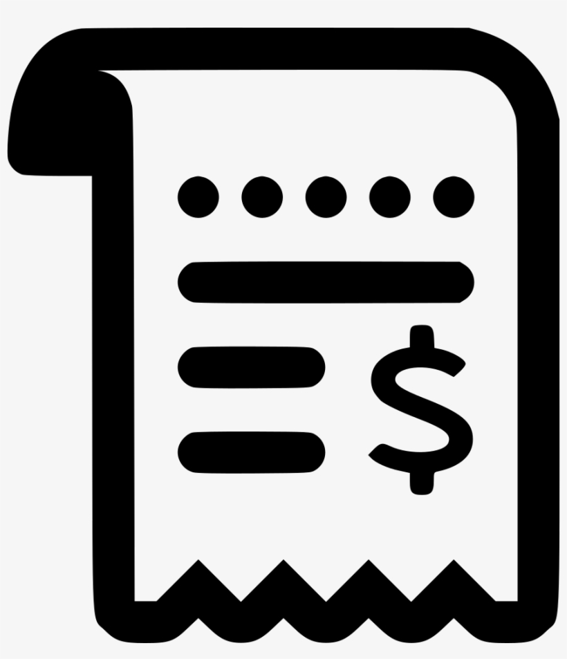 Png File - Payment Receipt Receipt Icon Png Transparent PNG - 880x980 ...