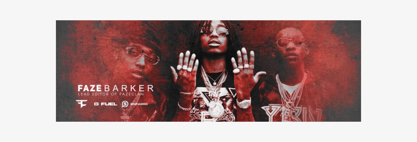 Faze Barker On Twitter - 3 Migos, transparent png download