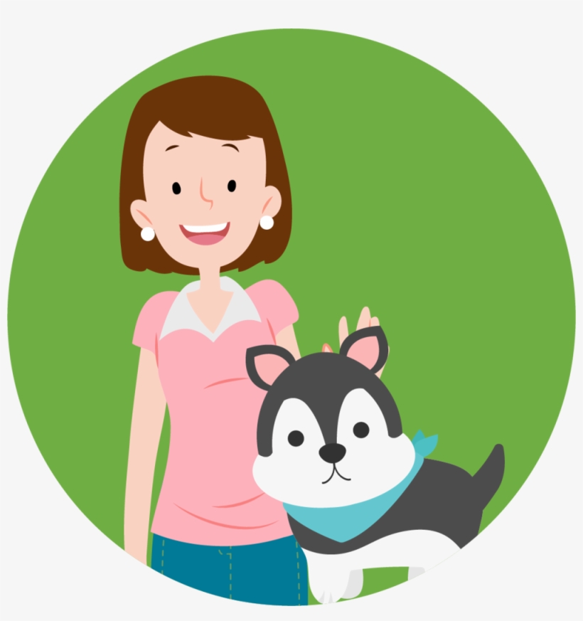 Pet Owner Green - Pet, transparent png download