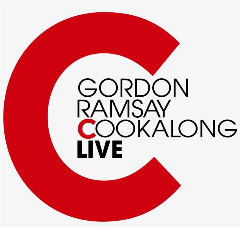 Gordon Ramsay Cookalong Live Logo - Gordon Ramsay Cookalong Live, transparent png download