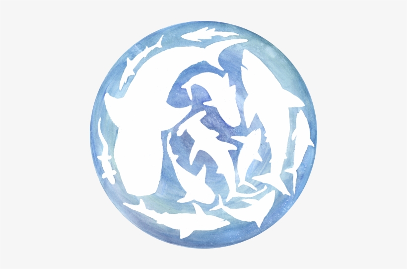 In Celebration Of Shark Week Starting Tonight, And - Myrine Antwerp Chiffon Top Colour, transparent png download