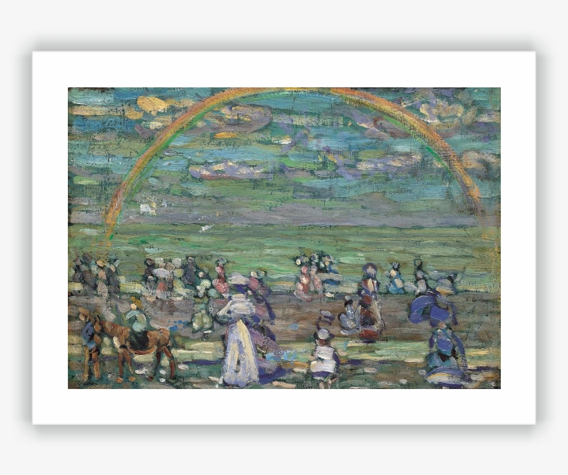 Publications And Related Products - Giclee Painting: Prendergast's Rainbow, 1905, 61x41in., transparent png download