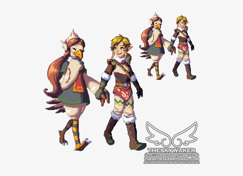 A Sprite Of My Breath Of The Wi - Medli Breath Of The Wild, transparent png download