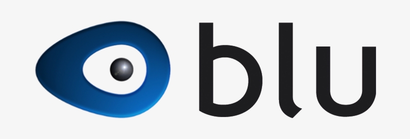 Blu Mobile Logo Design Vector - Blu Mobile Logo, transparent png download