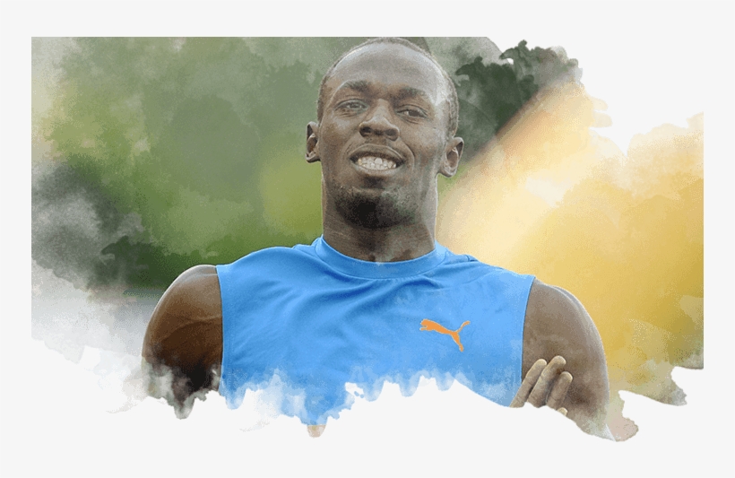 ¿qué Sabes De Usain Bolt - 100 Metres, transparent png download