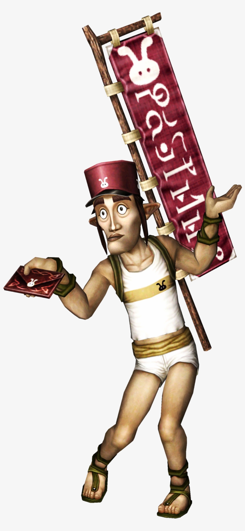 Usain Bolt Has Got Nothing On This Guy - Zelda Weird Characters, transparent png download