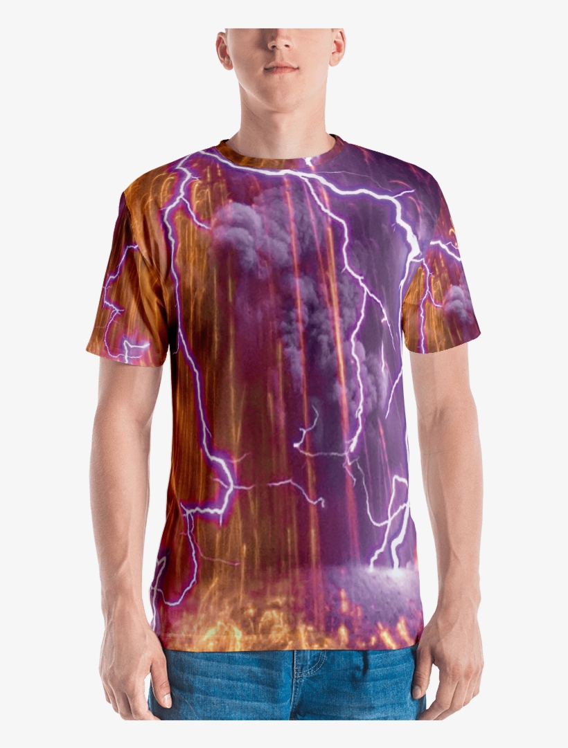 All Over Purple Lightning, transparent png download