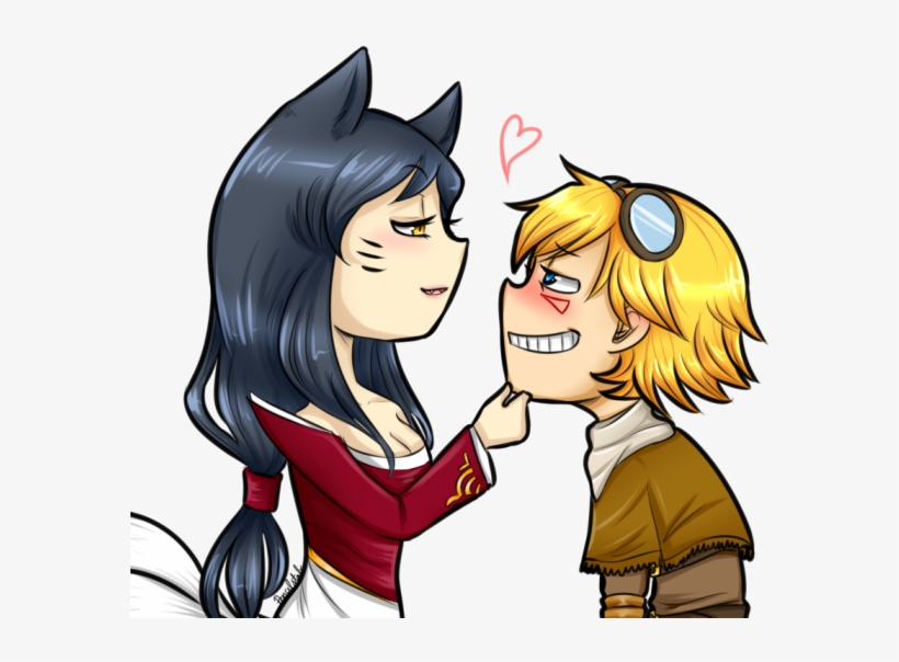 Ahri X Ezreal - Lol Ahri X Ezreal, transparent png download