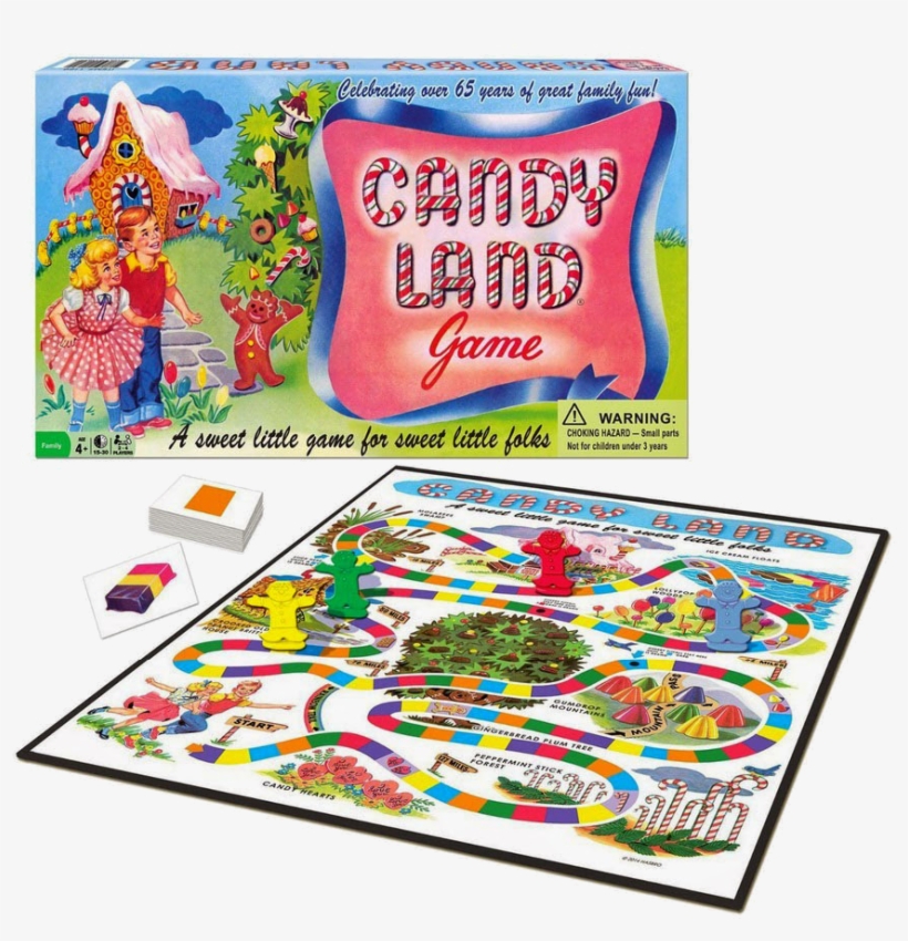 65th Anniversary Edition - Candyland The Great Lollipop Adventure Game, transparent png download