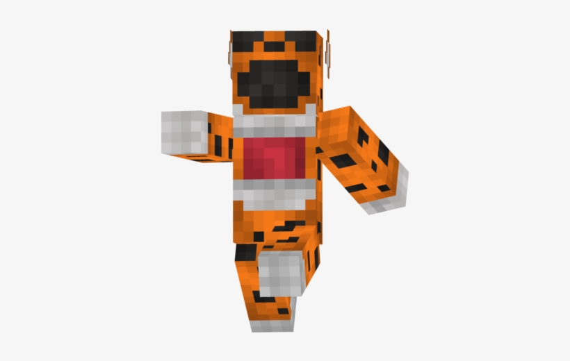 Ozkiypng - Chester Cheetos Skin Minecraft, transparent png download