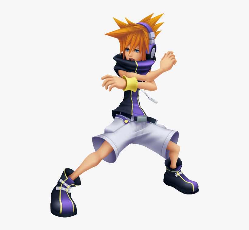 2 Replies 0 Retweets 0 Likes - Kingdom Hearts Neku, transparent png download