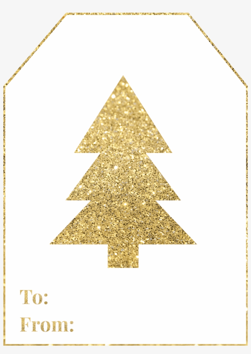 Merry Christmas, Gold Free Printable Christmas To From - Christmas Day, transparent png download