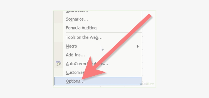 Image Titled Change The Colour Of Gridlines In Excel - Menu, transparent png download