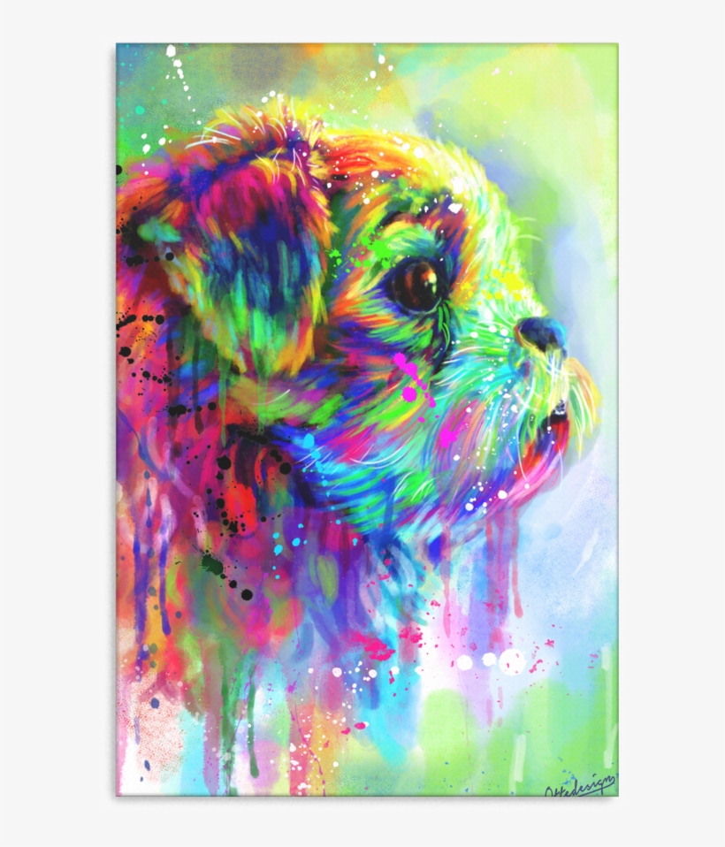 Shih Tzu Canvas Wrap 1703-1 - Gallery Wrap, transparent png download