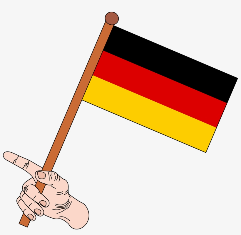 Germany, Flag, The Flag Of Germany, Germany - ธง เยอรมัน Png, transparent png download