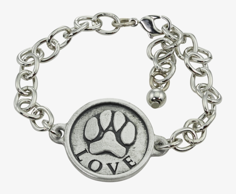 Paw Print Bracelet - Bracelet, transparent png download