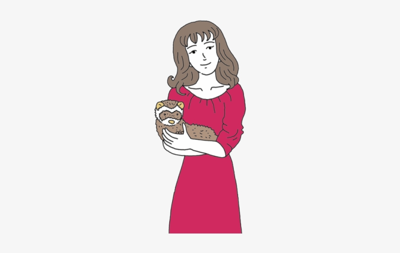 Ferret - Cartoon, transparent png download