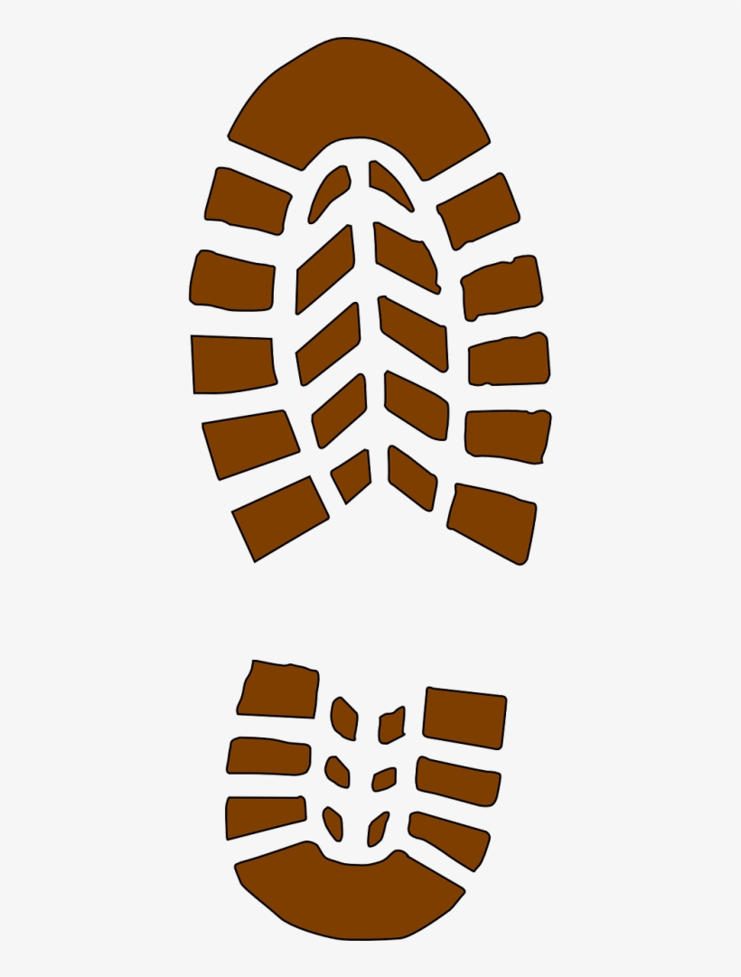 Running Shoe Print Clipart, transparent png download