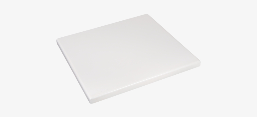 White Resin Table Top For Your Restaurant Or Bars Indoor - Jogo Americano Couro Branco, transparent png download