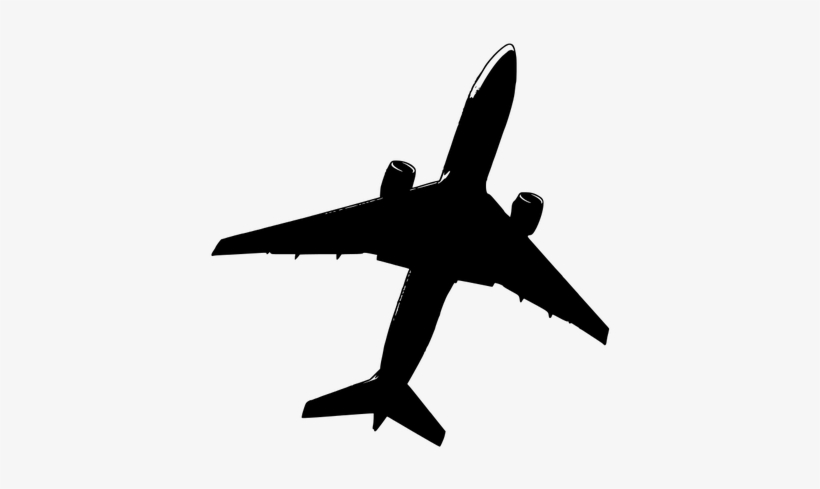 Boeing 777 Vector Drawing - Custom Airplane Stainless Steel Travel Mug, transparent png download