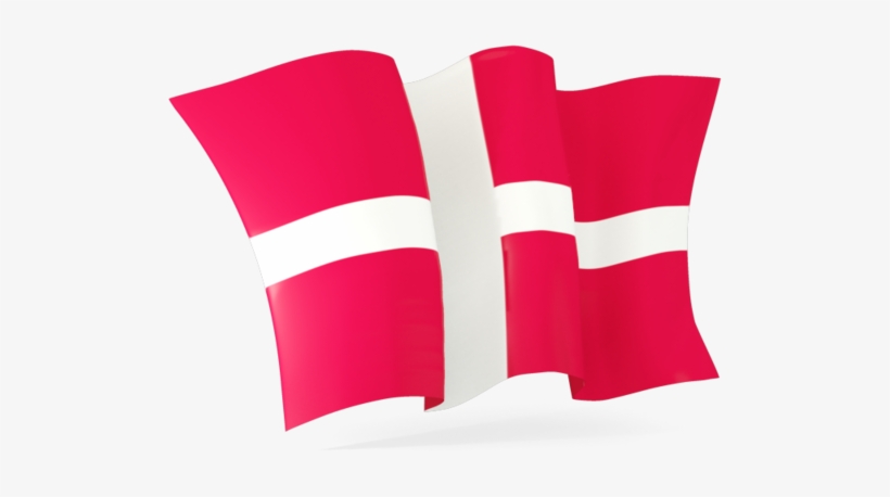 Danish Flag - Denmark Flag Waving Png, transparent png download