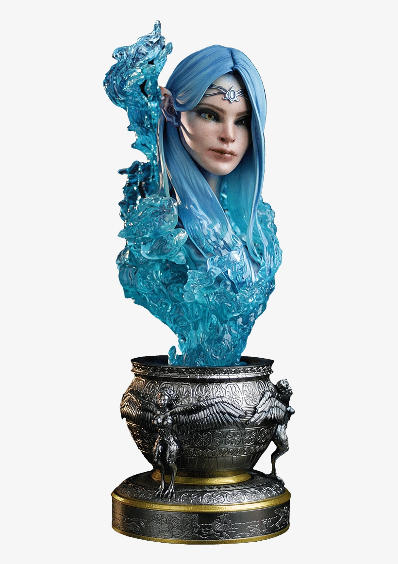Hmo - Siren Bust - Bust Statue, transparent png download