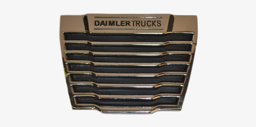 Daimler Nickel Black Buckle - Grille, transparent png download