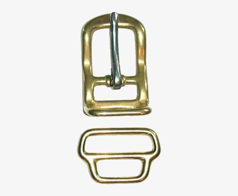 Quick Release Buckle 1\" Solid Brass - Brass, transparent png download
