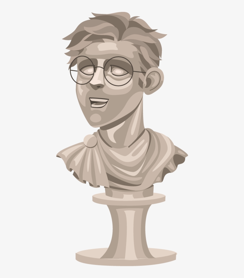 Joel Looking Like An Ancient Greek Statue - Illustration, transparent png download