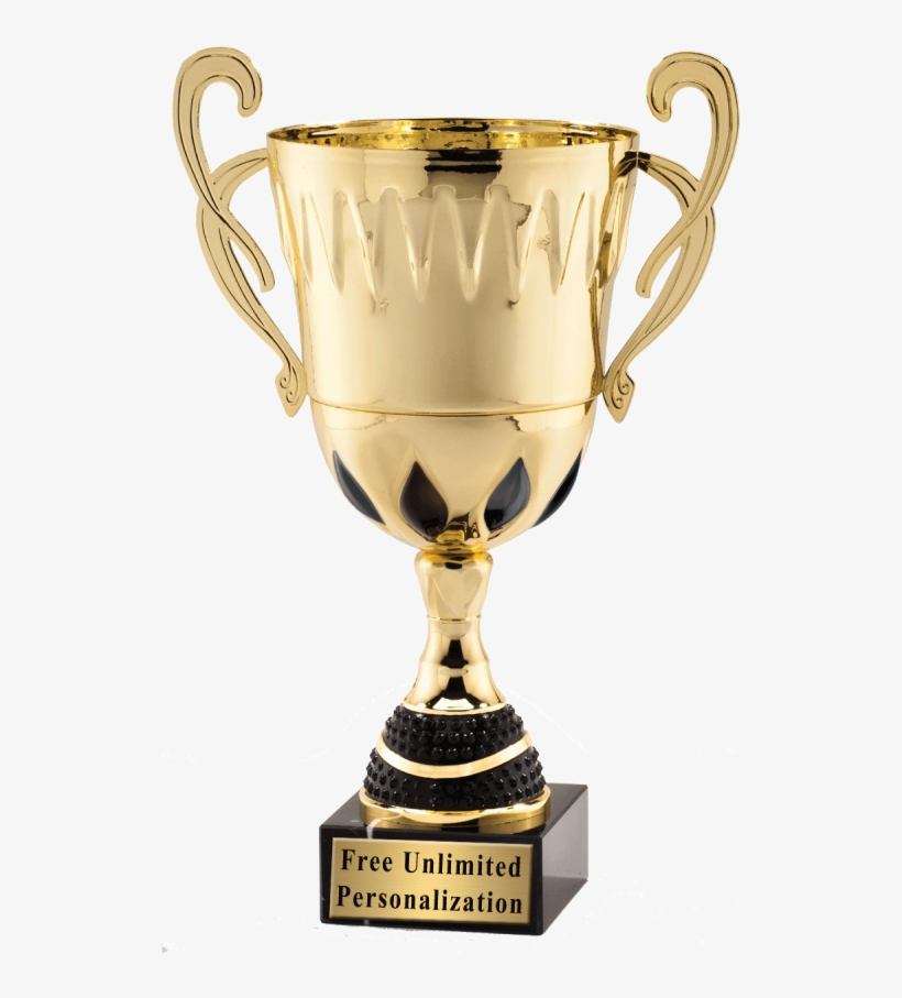 Gold Cup With Black Plastic Stem - Gold Cup Png, transparent png download