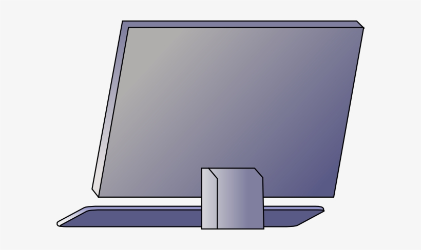 Back Of A Computer Monitor Transparent PNG - 600x408 - Free Download on ...