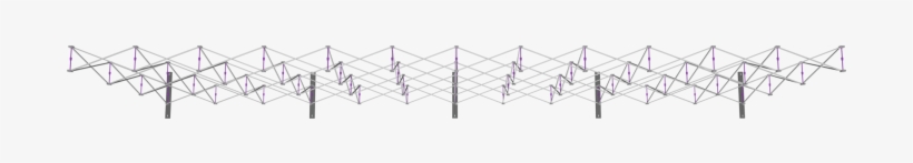 Hopup 30ft Straight Full Height Tension Fabric Display - Parallel, transparent png download