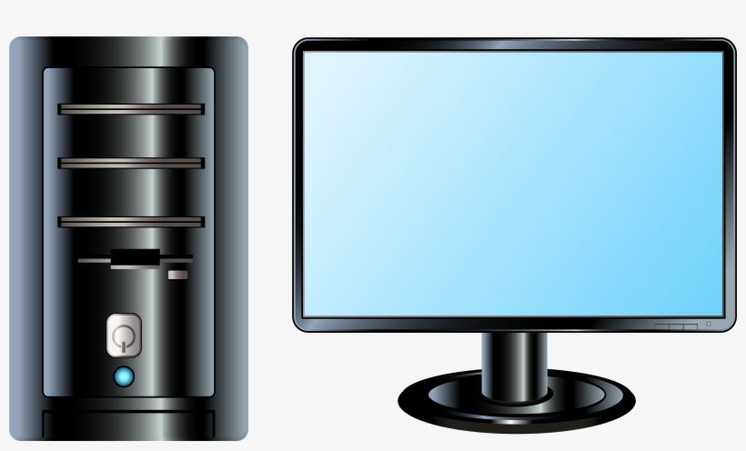 Desktop Pc Png Clip Art - Clip Art, transparent png download