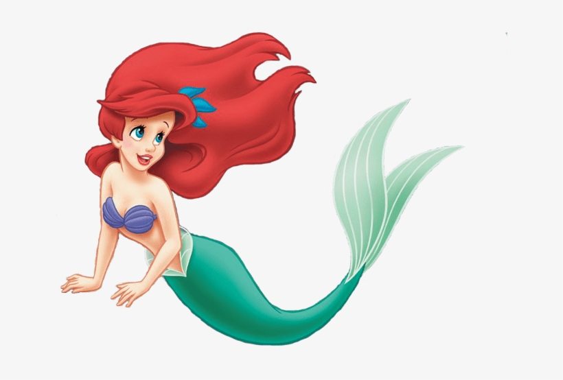 Png Black And White Stock Little Mermaid Png Stickpng - Pequena Sereia Para Imprimir, transparent png download