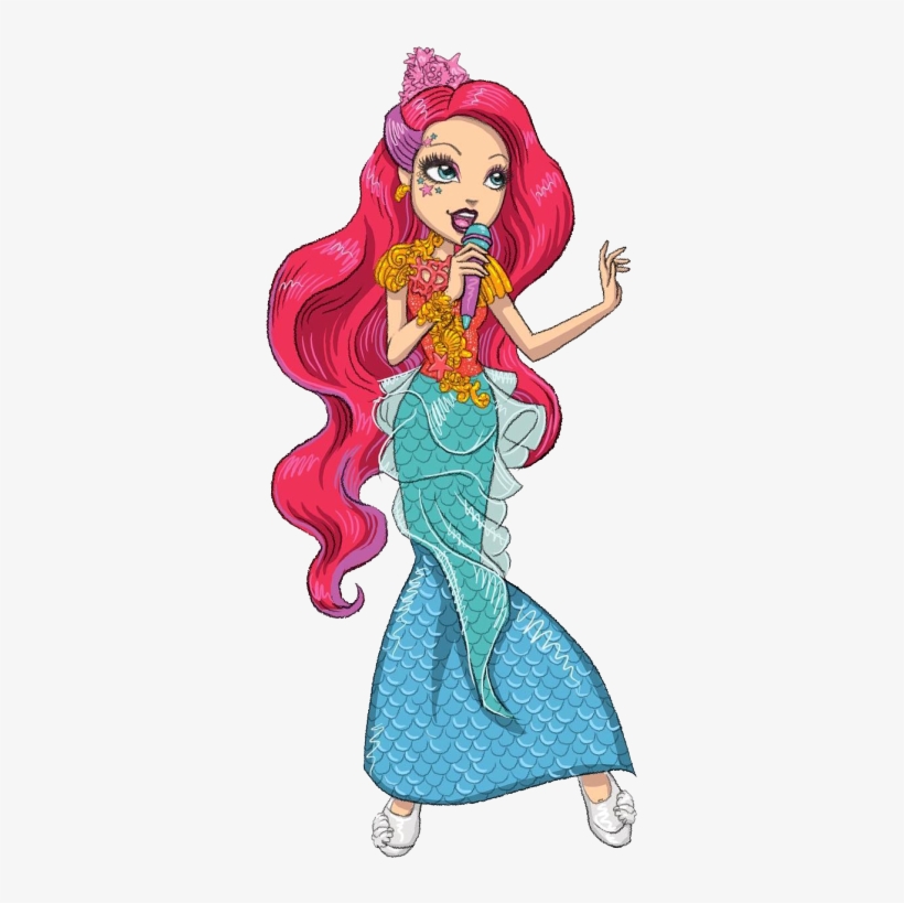Meeshell Mermaid Meeshell Mermaid Mermaid, Monster - Ever After High Book Art, transparent png download
