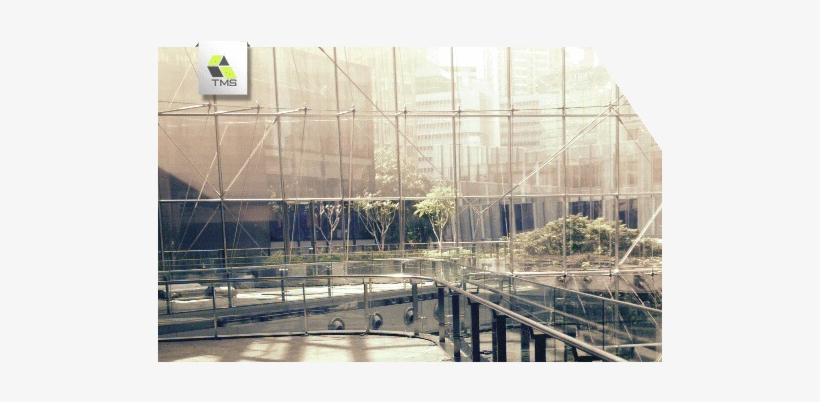 The Curtain Wall Method Of Glazing Allows Glass To - Clip Art, transparent png download
