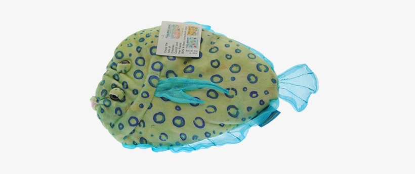Blink Peacock Flounder Plush Toy With Puppet Pocket - Stuffed Toy, transparent png download