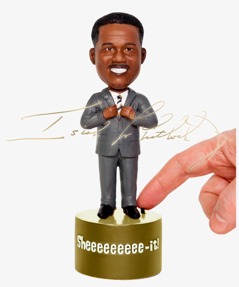 Isiah Whitlock Jr Talking Bobblehead Gold Edition - Isiah Whitlock Jr Bobblehead, transparent png download