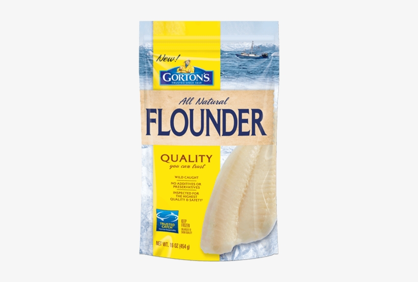Gorton's All Natural Flounder 12 Oz. Bag, transparent png download