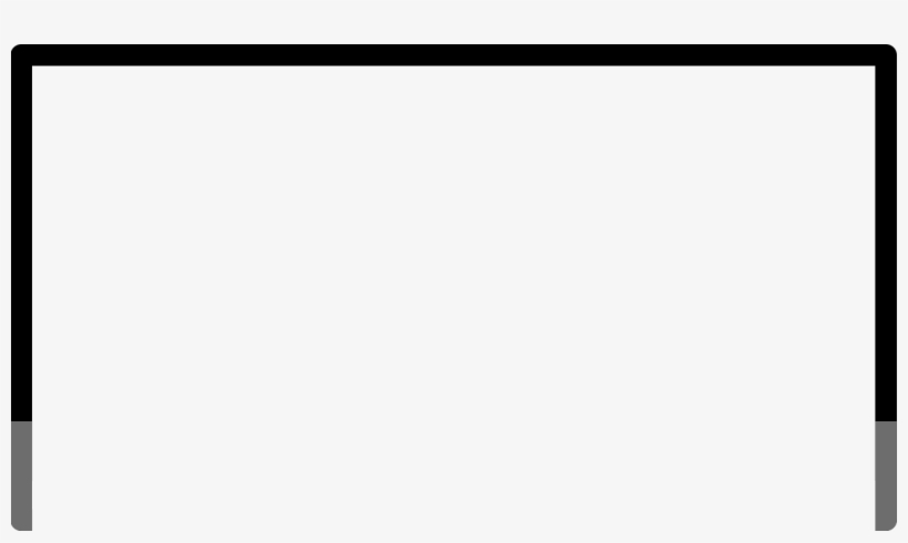 Live - Rectangle Black And White Png, transparent png download