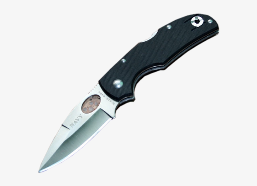 Nayv K-628 Commando Edc Folding Combat Knife Plain - Ganzo G619, transparent png download