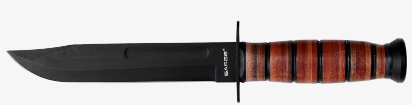 Sarge Knives Sk-940 Sarge Wwii 7' Fixed Blade Stainless, transparent png download
