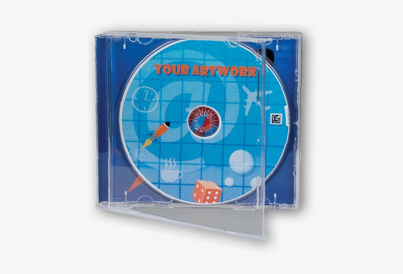 Clear Jewel Case - Circle, transparent png download